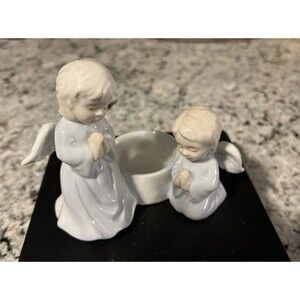 Giftco Praying Angels Tea Light/ Votive Vintage Candle Holder